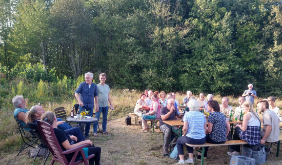 Während der Mitgliederversammlung - Jens Hering und Ralf Küttner in Aktion Foto: Thomas Polster